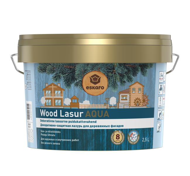 Aura Wood Lasur Aqua